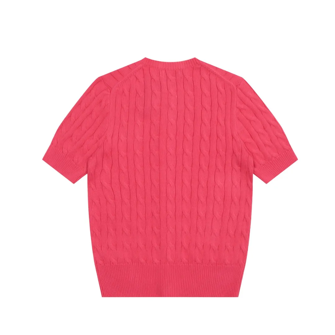 🅿️176 "Top quality" Style number: DS021# (not off the shelves all year round) [Ralph Lauren round neck cardigan solid color pony embroidered logo knitted short sleeves] ✅Ralph Lauren classic basic versatile all-season cardigan knitted short sleeves ✅Main supplier platform live broadcast Wholesale entities Replenish when out of stock Not off the shelves ✅ZP quality 1:1 version Scan the code to enter the GF website Counter quality ✅Details and quality are the only one in Guangzhou. Imported quality cotton yarn, focusing on high-end, cost-effective. Needless to say good quality. ✅The version is restored to the original order. The maximum size can be worn up to 160 pounds. Loose, comfortable and stress-free.